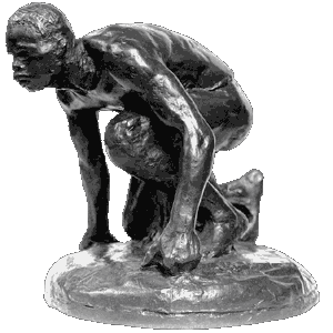 Coureur noir, H : 0,16 m (1924) Coureur noir, H : 0,16 m (1924)