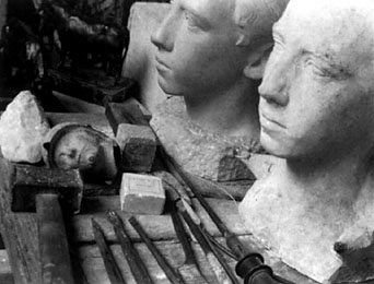 The tools for carving in stone The tools for carving in stone